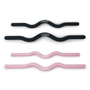 Barre de musculation XLAN 15LB/25LB, barre incurvée recouverte de silicone pour la salle de sport à domicile, musculation, entraînement physique - Product Image 1