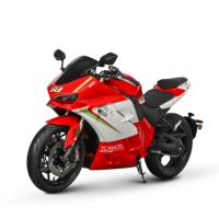 Sepeda Motor Listrik Balap Dewasa Bersertifikasi COC EEC, Legal di Jalan Raya, 72V Li-NCM, Motor Rantai Tengah 5000W, Tenaga Besar, 130km/jam, 220km