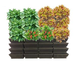Jardinière murale verticale personnalisée avec irrigation automatique pour haie végétale vivante - Product Image 6