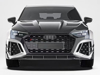 Lèvre de pare-chocs avant en fibre de carbone sèche haute performance style PK, diffuseur avant pour Audi RS3 8Y 2021-2024 - Modification