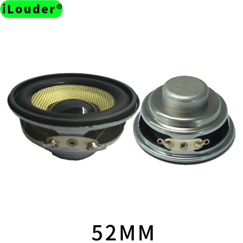 OEM 5W 8 ohm fiberglas 52mm hoparlör sürücüsü tam aralıklı hoparlörler 2 inç