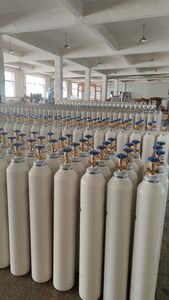 מחיר המפעל 2l 3l 4l 5l 6.7l 8l 10l iso9809 150 בר חמצן/פחמן דו חמצני/חנקן/ארגון/צילינדר עם שסתום - Product Image 2