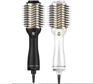 Professional One Step hair dryer brush Volumizer Hair Straightener Curler Comb Electric Ion Blow Dryer hot air Brush
