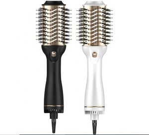 Cepillo Secador de Pelo Profesional de un Solo Paso, Voluminizador, Alisador, Rizador, Peine, Secador de Pelo Eléctrico con Iones, Cepillo de Aire Caliente - Product Image 1