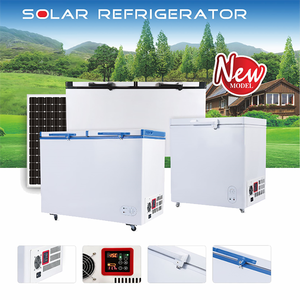 Chine vente en gros congélateur coffre solaire 158 litres avec porte unique cc 12 24V congélateur solaire tout-en-un - Product Image 6