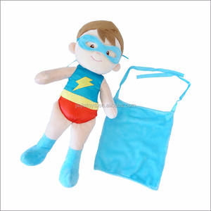 Brinquedo Mini <span class=keywords><strong>Superman</strong></span> Fofo de Pelúcia Feito à Mão para Crianças Boneca de Super-Herói Macia Preço Acessível - Product Image 5