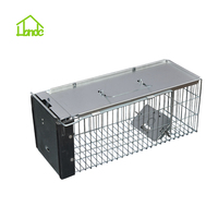 Piège à animaux vivants robuste en métal galvanisé, écologique, pour rats, souris, chipmunks, écureuils
