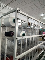 Enrouleur de ruban textile à broche unique automatique personnalisable Roulement à tricoter de cordon de commande unique