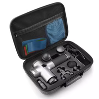 Étui de transport pour pistolet de massage EVA Precision Fit avec insert en mousse moulée pour les voyages, les vacances et la récupération musculaire en déplacement