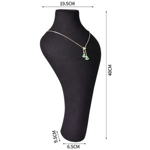 Jinsky Custom Window <b>Display</b> Rack <b>Model</b> Head Ornaments Jewelry Necklace Rack Manufacturers Green Neck Booth Jewelry Rack - Product Image 3