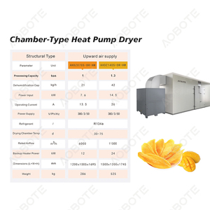 Anpassbare Programme Obst trockner für Mango-Ananas-und Bananen-Wärmepumpen-Trocknungs maschine - Product Image 2
