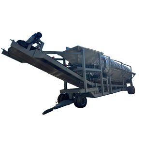 Peralatan penyaringan batu dan pasir layar Drum tanpa serat ponsel ban tambang bahan baja mangan - Product Image 2