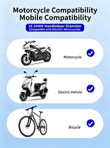 Factory Wholesales Shock Absorption Motorcycle Phone Mount Vibration Damper Safety Lock Anti-shake Phone Holder Motorcycle - Product Image 4