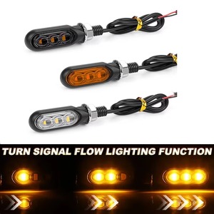 2/4 pièces, clignotants LED pour <span class=keywords><strong>moto</strong></span>, mini clignotants ambrés, clignotants universels pour <span class=keywords><strong>moto</strong></span> - Product Image 1