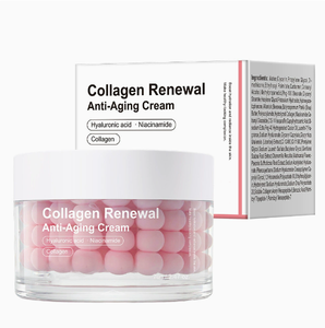 Crème Visage Hydratante au Collagène et à l'Acide Hyaluronique en Capsules, Lotion Visage Ultra Hydratante et Raffermissante 60g - Product Image 2