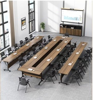 Bureaux de Direction en Gros, Table de Conférence Pliante, Table de Salle de Réunion Mobile, Bureau de Conférence, Table de Salle de Formation