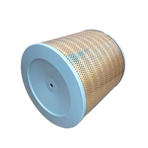 Élément de filtre à air pour compresseur d'air 1030097900, papier jaune perforé rond - Product Image 4