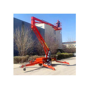 ट्रेलर माउंटेड बूम लिफ्ट लिफ्ट चेरी पिकर तौबल इलेक्ट्रिक लिफ्ट - Product Image 1