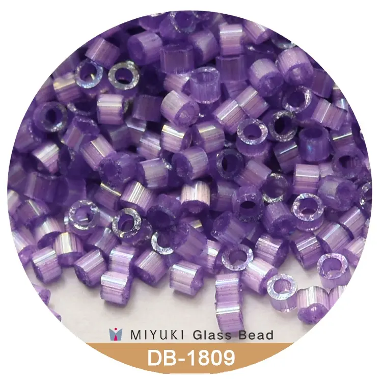 Miyuki Delica perlas de 1,6mm [22 de seda de Color de cristal 2 10g paquete