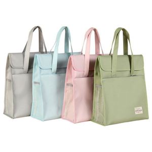 Bolsa de Archivo con Cierre, Impermeable, de Gran Capacidad, Tipo Oxford, para Documentos, Portátil, Universal, para Tutoriales y Aprendizaje - Product Image 1