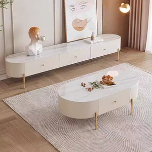 Luxury Modern <strong>Tv</strong> <strong>Stand</strong> Matching Coffee Table and <strong>Tv</strong> Show <strong>case</strong> and Coffee Table - Product Image 1