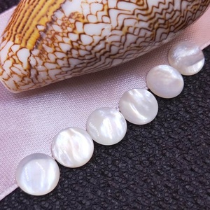 4mm to10mm Vòng vỏ màu trắng phẳng trở lại hình dạng tùy chỉnh mẹ của Ngọc Trai <span class=keywords><strong>Cabochon</strong></span> cho trang sức trang trí - Product Image 2