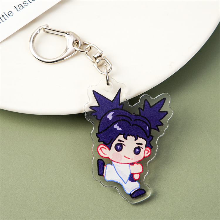 7 anime character pendants