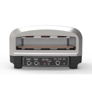 Horno eléctrico de acero inoxidable profesional para hacer pizza personalizado de 14 pulgadas con control digital para pizza - Product Image 3