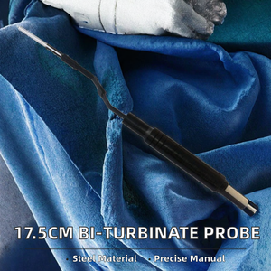 17.5cm Bi-Turbinate Probe Stainless Steel Manual Power Source CE Certified Surgical <b>Kit</b> for Hospital Use DENTRIC IMPLANTS <b>Model</b> - Product Image 2