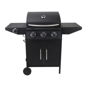 Gril à <span class=keywords><strong>gaz</strong></span> personnalisé 3 + 1 chariot <span class=keywords><strong>Barbecue</strong></span> <span class=keywords><strong>Barbecue</strong></span> à <span class=keywords><strong>gaz</strong></span> chaud facile à nettoyer avec support chauffant - Product Image 1