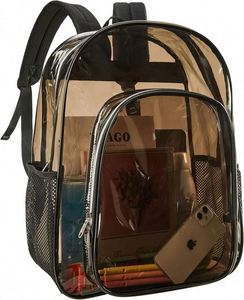 Free Sample Heavy Duty <b>Clear</b> <b>Backpack</b> Large Transparent <b>Clear</b> Bookbag See Through <b>Backpack</b> for College Work Security Travel & - Product Image 4
