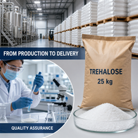 Trehalose en poudre de haute pureté pour l'emballage personnalisé en gros des ingrédients de boulangerie, des boissons et de confiserie