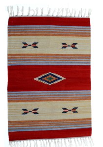 Tapis d'intérieur moderne réversible en coton fait main, lavable, pour la maison et les voyages - Product Image 3