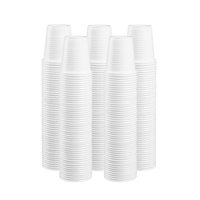 Gobelet à eau jetable en plastique transparent PP avec logo personnalisé