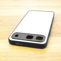 Coques de téléphone personnalisées vierges en TPU 2D par sublimation, antichoc et étanches pour Tecno Spark Go, Pova 5 Pro, Neo 2, Camon 40, 30 – Noir