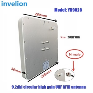 Ngoài trời không thấm nước ăng-ten UHF RFID 840-960Mhz tầm xa IP67 thụ động phân cực tròn 9.2dbi SDK DC để mặt đất 120 km/h - Product Image 6