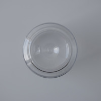 Couvercle à anneau transparent personnalisé en PET pour canettes de boisson – Contenant multi-spécifications pour boissons, design transparent