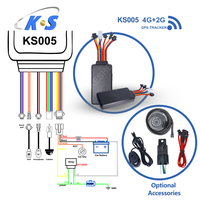 Rastreador GPS 4G para Vehículos con Alarma SOS, Micrófono, RS232, Cámara Externa, Foto Remota y Sensor de Combustible para Camiones y Automóviles