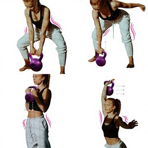 Juego de Pesas Rusas Ajustables Lumina para Uso Comercial, Recubiertas de Vinilo, 15 lb, Agarre Cómodo, para Fitness - Product Image 1