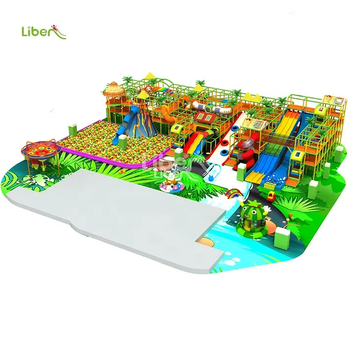 Latest Style Various Functions Big And Fun Commercial Indoor Playground Equipment With Ball Pool For Sale