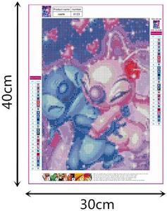 Gros dessin animé point 5D diamant peinture pleine perceuse croix Kits bricolage mosaïque strass décor à la maison chambre peinture murale - Product Image 3