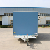 Chammp Mobile Shop Mini Remorque de Restauration Mobile pour Hot-dogs et Glaces, Petit Camion de Restauration Entièrement Équipé, Remorque de Concession Alimentaire