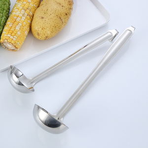 DFU195 Cucharón de Acero Inoxidable de Alta Calidad, Nueva Versión Mejorada, Diferentes Capacidades, para Sopa y Salsas - Product Image 5