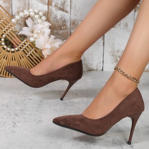 <span class=keywords><strong>Scarpe</strong></span> con tacchi alti da <span class=keywords><strong>donna</strong></span> di design Sexy 0901 4 colori da <span class=keywords><strong>donna</strong></span> in pelle scamosciata tinta unita super sottili tacchi alti taglia <span class=keywords><strong>35</strong></span>-43 - Product Image 3