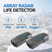 Détecteur de vie par radar pour la recherche et le sauvetage dans les espaces confinés, radar UWB pour la recherche et le sauvetage après tremblement de terre, détecteur de vie par radar pour la recherche et le sauvetage