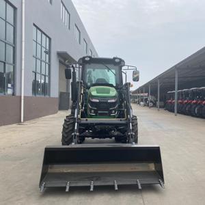 Chinese-Made 60HP 4WD Double <b>Clutch</b> Gearbox Tractor with Front Loader Multi-Functional Engine for Farm Use - Product Image 3