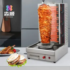 다기능 케밥 꼬치 Shawarma 기계 레스토랑 전기 치킨 그릴 기계