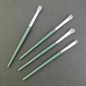 4-Piece Synthetic Hair Eye Concealer Makeup <b>Brush</b> Set Customizable Natural Look Shaving Precision <b>Brush</b> Kit - Product Image 6