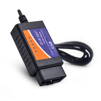 ELM327 OBD2 V1.5A Interfaz USB Herramienta de diagnóstico de coche Escáner de código Detector de fallas automotrices Compatible con CAN-BUS Todos los protocolos OBD2