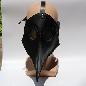Masque de bec d'oiseau en latex taille unique pour cosplay, accessoire de costume pour fête d'Halloween et performance - Product Image 3